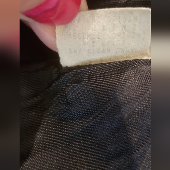 Donny Brook Black Long Wool Coat Size 12 Excellent Condition - Picture 5 of 5